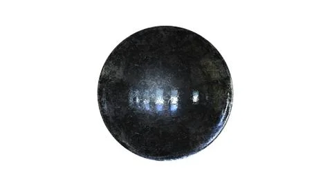 3d rendering of a shpere with structure isolated on white Stock Illustration