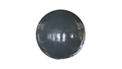 3d rendering of a shpere with structure isolated on white Stock Illustration