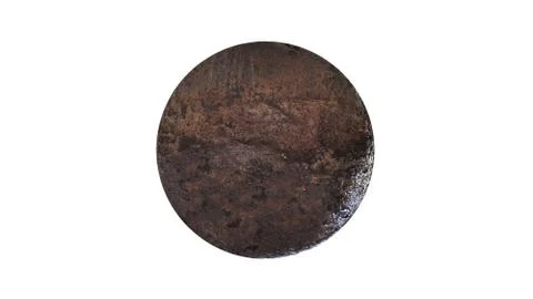 3d rendering of a shpere with structure isolated on white Stock Illustration