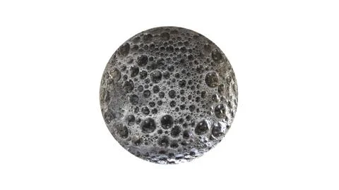 3d rendering of a shpere with structure isolated on white Stock Illustration