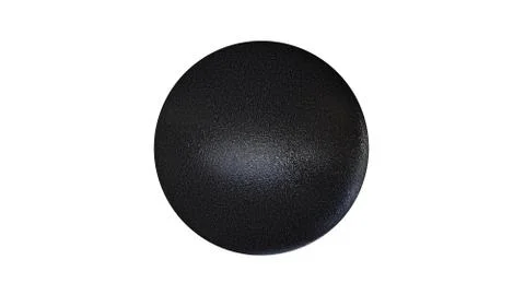 3d rendering of a shpere with structure isolated on white Stock Illustration