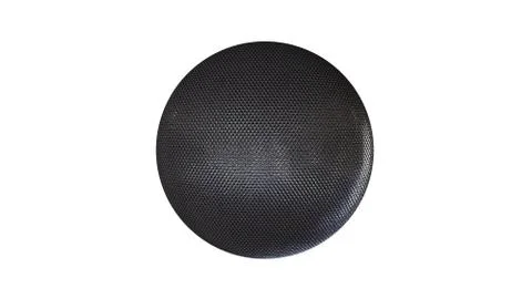 3d rendering of a shpere with structure isolated on white Stock Illustration