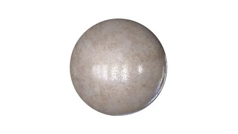 3d rendering of a shpere with structure isolated on white Stock Illustration