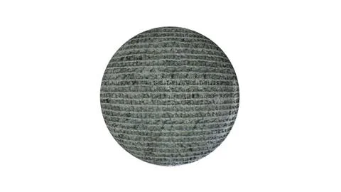 3d rendering of a shpere with structure isolated on white Stock Illustration