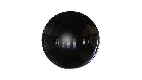 3d rendering of a shpere with structure isolated on white Stock Illustration