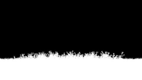 3d rendering of a silhouette plants Stock Illustration