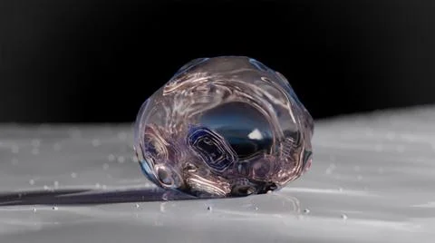 3D Rendering of a Single Induced Pluripotent Stem Cell - iPSC Stock Illustration