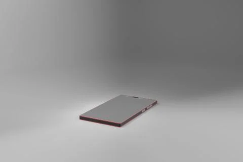 3d rendering of smart phone texture Stock Illustration