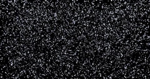 3d rendering. Snowflakes on a black background. Banner, printing of promotion Stock Illustration