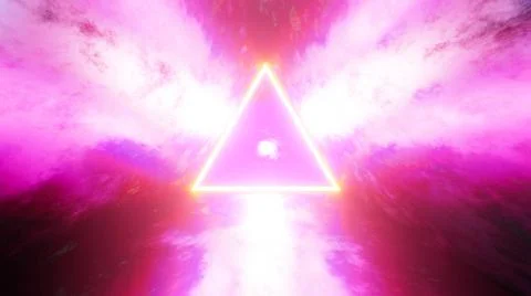 3d Rendering. Soft colored abstract futuristic background Stock Illustration