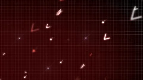 3d rendering of speed arrow network digital communication. Stock Illustration