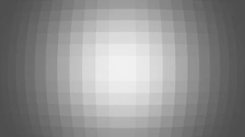 3D rendering of square patterns with a gray gradient backgro Illustrazione stock