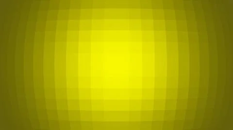 3D rendering of square patterns with a yellow gradient background 스톡 일러스트