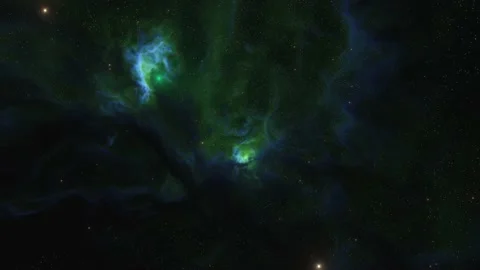 3D rendering of a stellar nebula Stock Footage 219004294