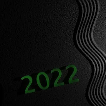 3d rendering of stone on the beach with wave sand Illustration