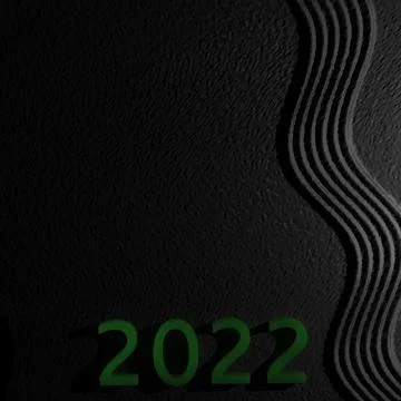 3d rendering of stone on the beach with wave sand Illustration