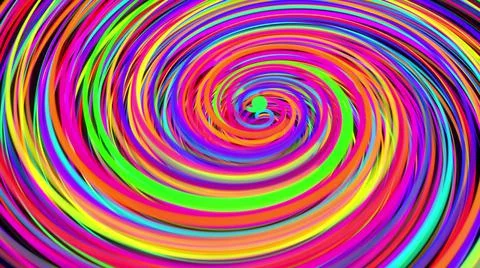 3d rendering stylish creative abstract background. colored lines swirling in Stock Illustration
