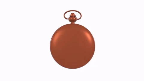 3D rendering of a stylized pendant with a vibrant red gem Stock-Footage 303859867