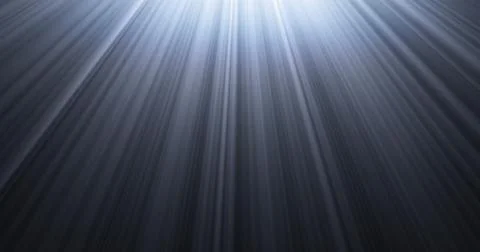 3d rendering. Sunlight glare light effect on black background. Stock Illustration