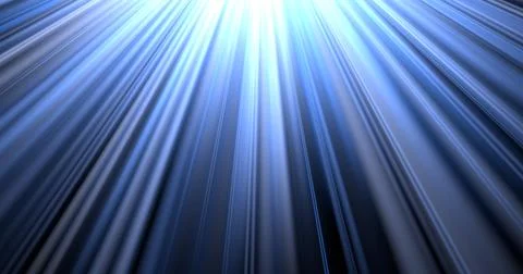 3d rendering. Sunlight glare light effect on black background. Stock Illustration