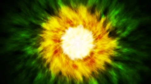 3d rendering. Supernova. Supernova flash. Evolution of stars. Stock Illustration