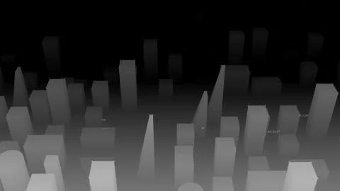 3D Rendering technological digital background consisting of a futuristic city 스톡 사진