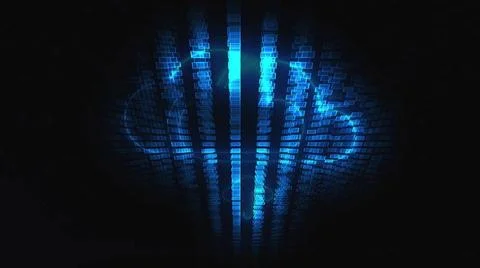 3d rendering technology and internet animation icons. Computer generation ... Stock Photos