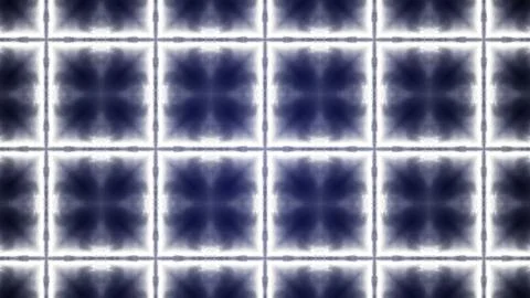 3d rendering of technology squares pattern banners. イラスト素材