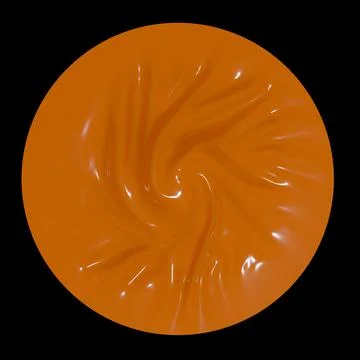 3d rendering. The texture of chocolate cream or ogurt. Background illustratio Stock Illustration