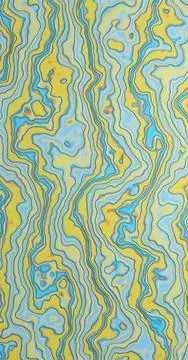 3d rendering. The texture of the sand from the stripes of blue and yellow. Su Stock Illustration