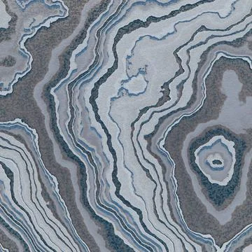 3d rendering. The texture of the sand from the stripes of blue. Summer backgr Stock Illustration