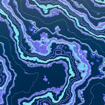 3d rendering. The texture of the sand from the stripes of blue. Summer backgr Stock Illustration