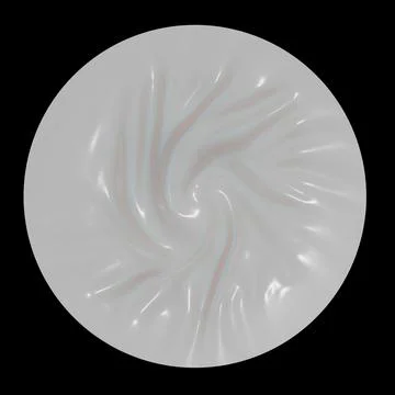 3d rendering. Texture of white cream cosmetic or milk ogurt. Background illus Stock Illustration