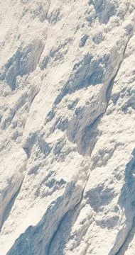 3d rendering. Texture of white loose snow. Background for your winter design Stock Illustration