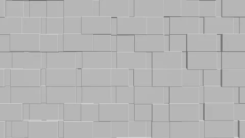 3d rendering of tiles mosaic seamless pattern with nice color Stock Footage 114404021
