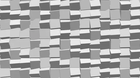 3d rendering of tiles mosaic seamless pattern with nice color Stock Footage 114404366