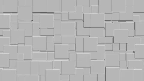 3d rendering of tiles mosaic seamless pattern with nice color Stock Footage 114404377