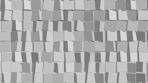 3d rendering of tiles mosaic seamless pattern with nice color Stock Footage 114404401