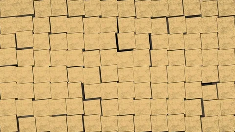 3d rendering of tiles mosaic seamless pattern with nice color Stock Footage 114404477