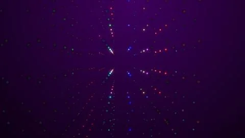 3d rendering of transparent glow light effect. Illustrazione stock