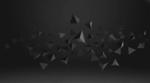 3d rendering of triangle geometric shapes 3d rendering of triangle geometr... Stock Photos