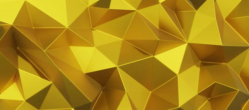 3d rendering Triangle Polygon is Geometric. Abstract Background for Digital t Stock Illustration