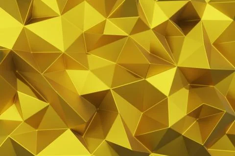 3d rendering Triangle Polygon is Geometric. Abstract Background for Digital t Stock Illustration