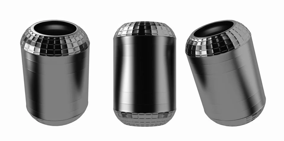 3D rendering. Trucks air spring, New auto parts, spare parts for heavy duty Stock Photos