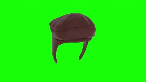 3D rendering of a unique abstract sculpture with green background 스톡 동영상 285060210