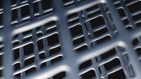 A 3d rendering of various of ultra-fine stainless steel Illustrazione stock