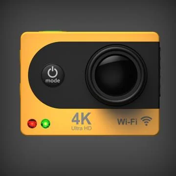3d rendering of a video camera Illustrazione stock