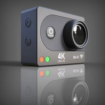 3d rendering of a video camera Illustrazione stock