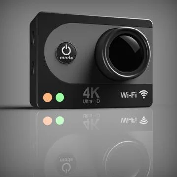 3d rendering of a video camera Illustrazione stock