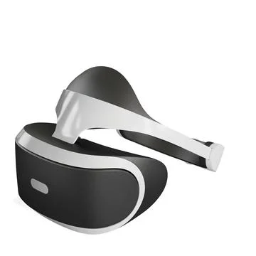 3D rendering of VR glasses on a white background Stock Photos
